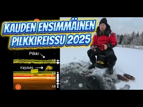 Kauden 2025 ensimmäinen pilkkireissu