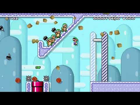 Super Mario Maker 2 | Short n Sweet Winter | 9RV-MXC-8XF