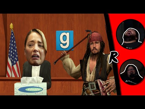 Gmod Depprun - Amber Heard Johnny Depp Trial (Garrys Mod Deathrun) - @VanossGaming | RENEGADES REACT