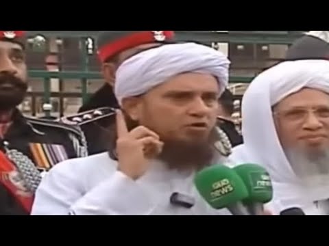 Mufti Tariq Masood at Wagah Border | respond to modi s agression phalgham | india|Pakistan