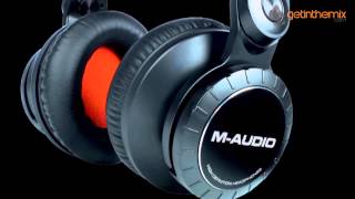 Video thumbnail for M-Audio HDH50 Headphones by GetintheMix