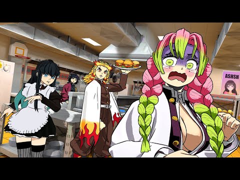 Cooking with the Hashira! (demon slayer vr)