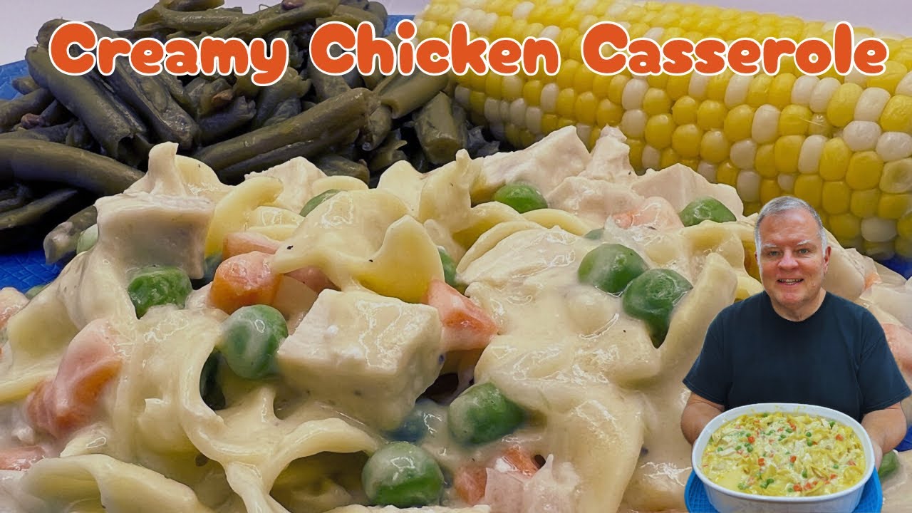 Creamy Chicken Casserole - This Can Be An Entire Meal in One Bowl!