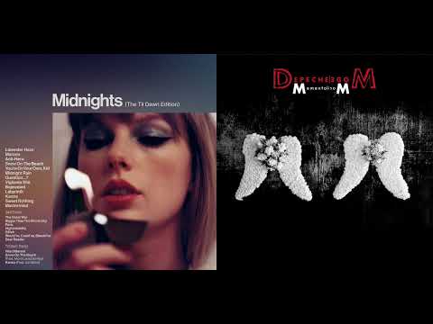 snow on the beach + ghosts again / taylor swift feat. lana del rey x depeche mode (mixed mashup)