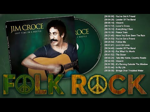Jim Croce, Cat Stevens, John Denver, Gordon Lightfoot, Simon & Gafunkel | FOLK COUNTRY MUSIC