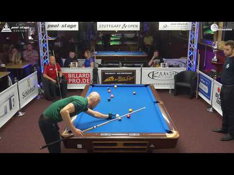 Stuttgart Open 2017, No. 24, Roman Hybler vs. Valery Kuloyants, 10-Ball, Pool-Billard