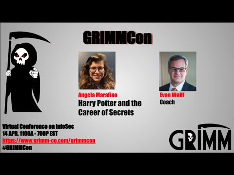 #GRIMMCon - Angela Marafino - Harry Potter and the Career of Secrets