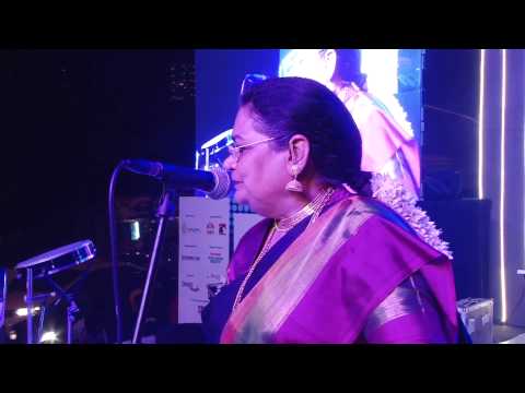 Usha Uthup Sings Dum Maaro Dum at Worli Festival 2014