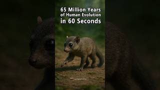 Download lagu 65 Million Years of Human Evolution in 60 Seconds 🧠⏳ #human #shorts #evolution #history #science mp3