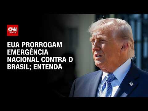 Estados Unidos prorrogam por um ano emergência nacional contra o Brasil | HORA H