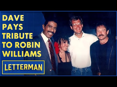 David Letterman Remembers Robin Williams | Letterman