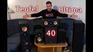 Teufel Ultima 40 - 5.1 Surround System, Heimkino, aktiv Subwoofer - Unboxing & erster Eindruck