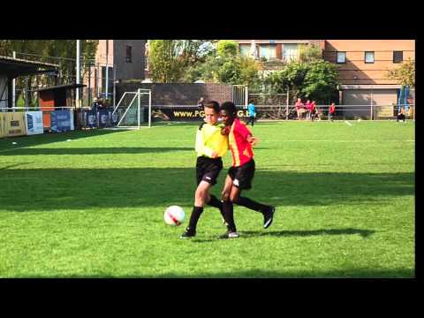 Jesper bij U11 Lierse