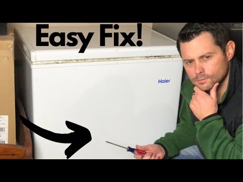 How to Fix a Deep Freezer That Isn't Cooling. Easy Fix!