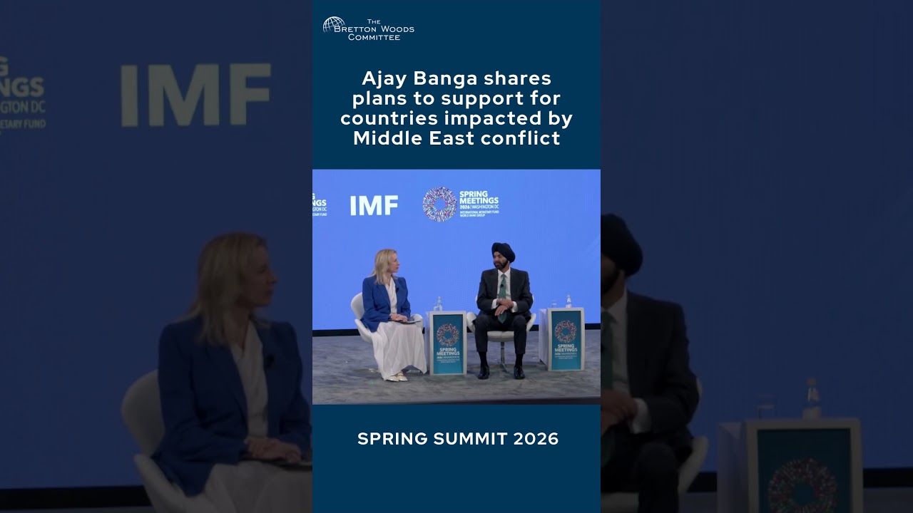 Ajay Banga shares plans to support for countries impacted by Middle East conflict