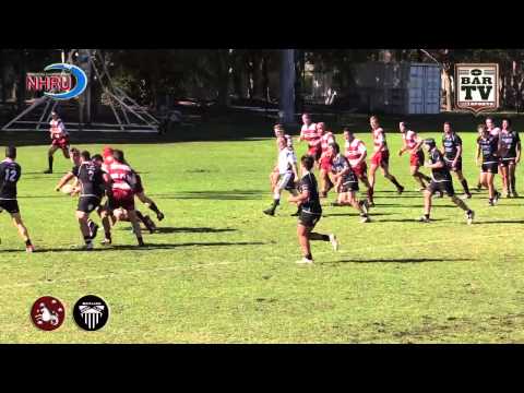 2015 NHRU Round 10 Colts Highlights - University v Maitland