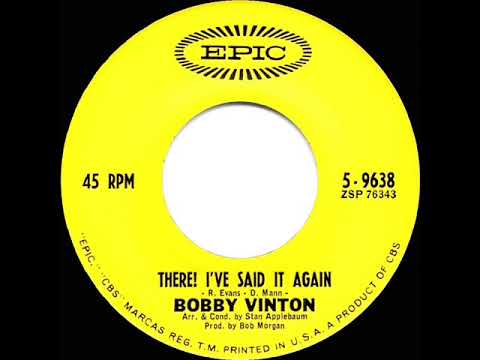 1964 HITS ARCHIVE: There! I’ve Said It Again - Bobby Vinton (a #1 record)