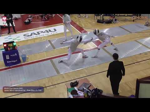 Leszno 2021 JMF - L64 - Kozlov RUS v Martyanovich RUS