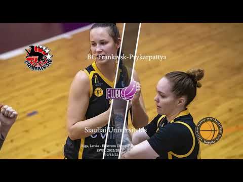 Stage 2 | Frankivsk - Šiauliai/Vilmers | Highlights | Dec, 19th | EWBL | 2022/23
