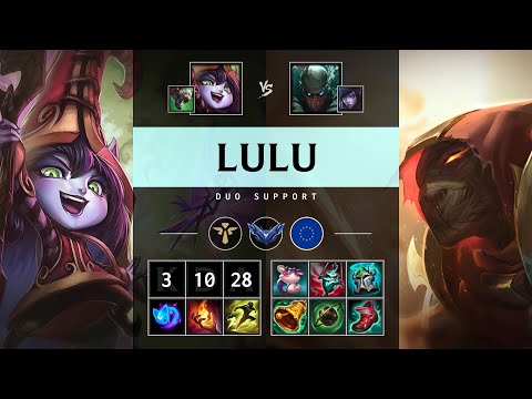 Lulu Support vs Pyke - EUW Diamond Patch 25.07