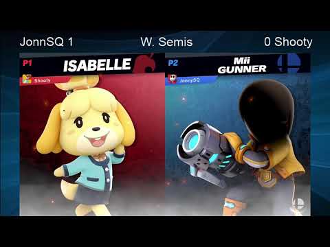 CWA Wifi Weekly 16 - JonnySQ (Mii Gunner) vs Shooty (Isabelle) Winners Semifinals