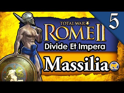 REBUILDING THE HELLENIC DREAM! Total War Rome 2: DEI: Massilia Campaign Gameplay #5