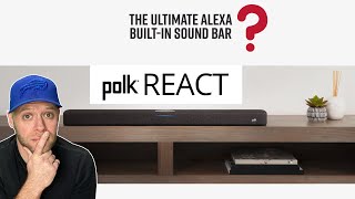 Polk React Soundbar - The BEST Soundbar with Alexa built in!