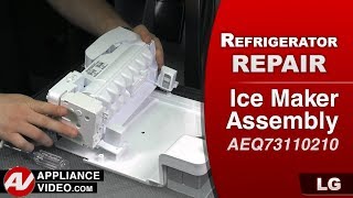 LG Refrigerator Not Dispensing Ice - Ice Maker Assembly Repair