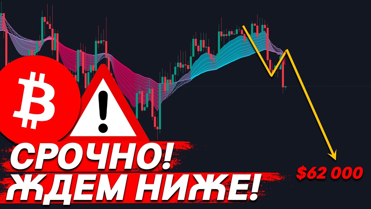 ❗️ВАЖНО, БИТКОИН – ЖДУ НИЖЕ ЧТОБЫ НАБРАТЬ ЛОНГ!
