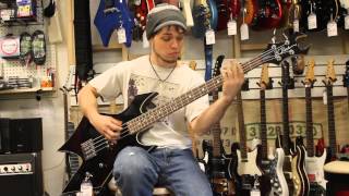 Video thumbnail for BC Rich Warlock Bass Guitar Demo by DeMontGuitars