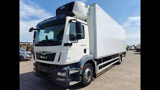 MAN TGM 18.250 4x2 DayCab Euro6C - Lamberet 8.0m Refrigerated/Freeze isothermal truck | Image 4 - Autoline