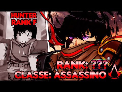 O PODER DA MELHOR CLASSE DO SOLO HUNTERS: ASSASSINO! ESSE É O NOVO JOGO DE SOLO LEVELING NO ROBLOX