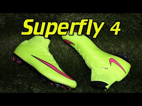 Nike Mercurial Superfly 4 Volt/Hyper Pink (Highlight Pack) - Review + On Feet