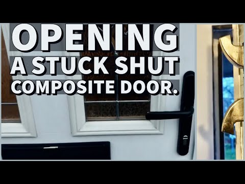 UPVC / Composite Door Stuck - Jammed Shut & Won’t  Open or Lock Repair.