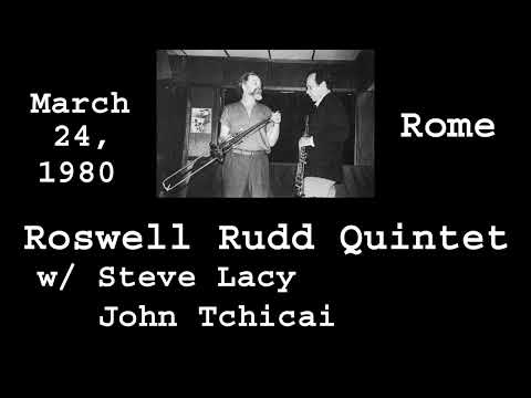 Roswell Rudd Quintet with the RAI Big Band, Rome March 24, 1980 featuring Steve Lacy, John Tchicai