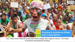 Indian Approach | Regional Aspirations | Political Science | Class 12 | iPrep