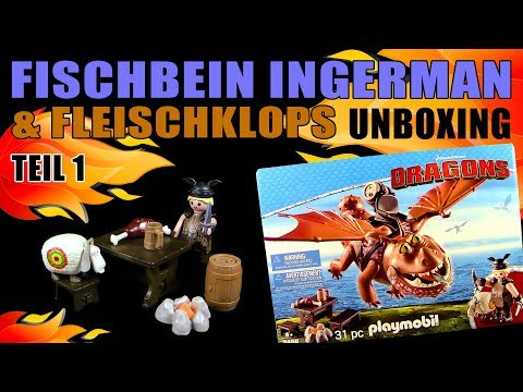 Playmobil ® Dragons - Fischbein & Fleischklops - Teil 1 - Unboxing & Review