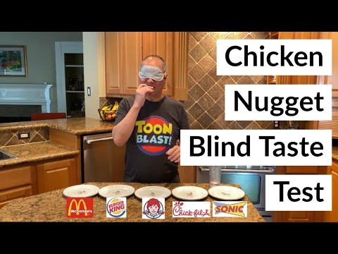 Chicken Nugget Blind Taste Test Sonic vs Chick-fil-A...