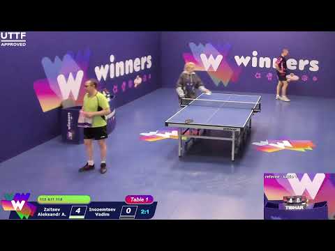 WINners League  07.04.21 Zaitsev Aleksandr А. - Inozemtsev Vadim 18:30