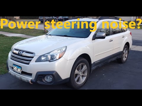 2013 Subaru Outback 2.5L Power Steering Pump Replacement