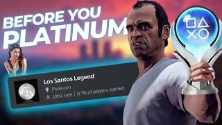 GTA 5 Platinum Trophy Tips to Avoid Going CRAZY