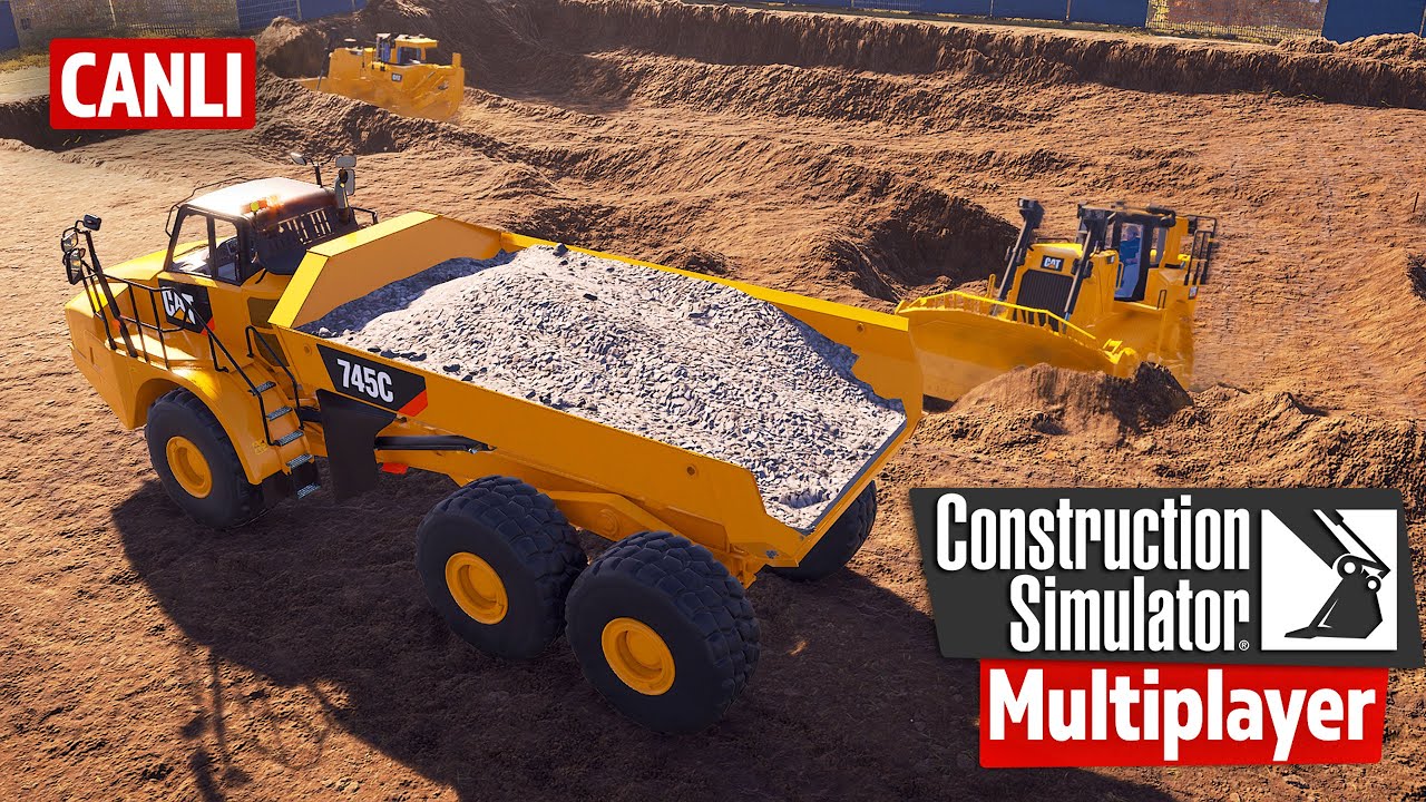 Yeni Construction Simulator Multiplayer - Yeni inşaatlar yeni makineler... (oynanış) #2