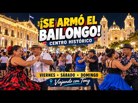 ¡3 días de bailongo en San Salvador! 🇸🇻 Así se vivió el fin de semana en el Centro Histórico