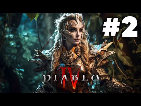 DIABLO 4 Gameplay Walkthrough Part 2 - Upgrades (Full Game)