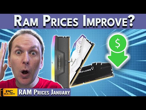 January RAM Prices Improve! Did RAM Prices Cancel 5070 Ti?