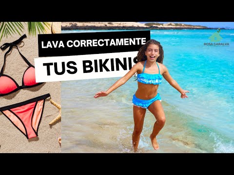 Lava tu bikini correctamente: guía para mantenerlo como nuevo