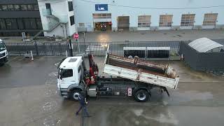 Самосвал Mercedes-Benz AXOR 1829 BB + FASSI 110A21 | Изображение 5 - Autoline