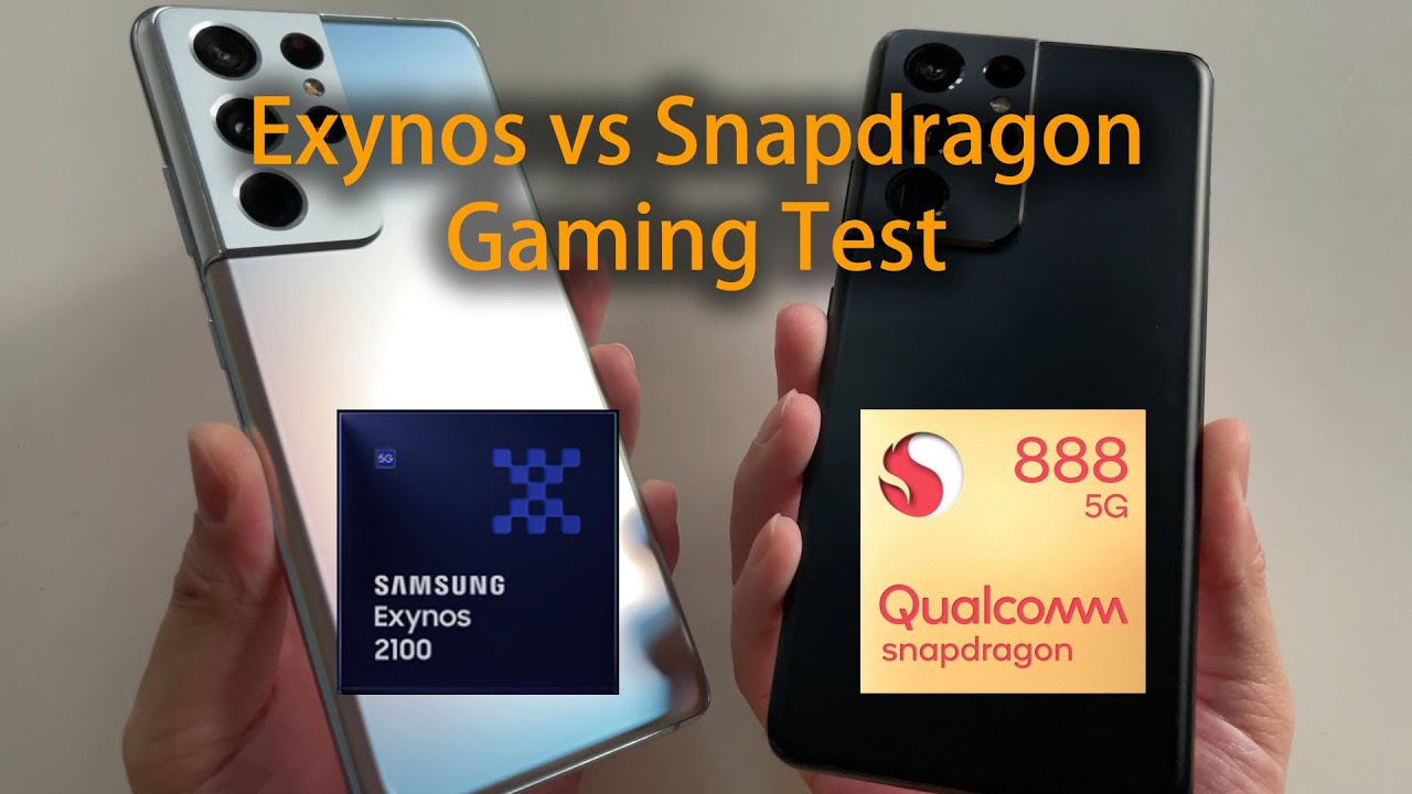 S21 Ultra Exynos 2100 vs Snapdragon 888 Genshin Impact Gaming Test Comparison
