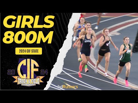 2024 TF - CIF State Meet - Girls 800M Championship - Tessa Buswell  2:06.51!
