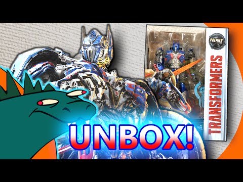 Optimus Prime Transformers The Last Knight Voyager Class UNBOXING